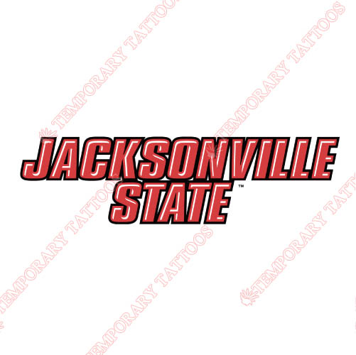 Jacksonville State Gamecocks Customize Temporary Tattoos Stickers NO.4691